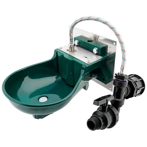 REKUBIK IBC Adapter S60x6 - Pferdetränke SB 112 inkl. Anschlußset 300l IBC (60x80x100cm)