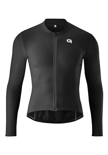 GONSO SITIVO TRIKOT LONGSLEEVE M - Herren Fahrradtrikot - Fahrradbekleidung für Herren, langärmlig mit Full-Zip und Tight Fit für optimalen Komfort und Performance beim Radfahren.