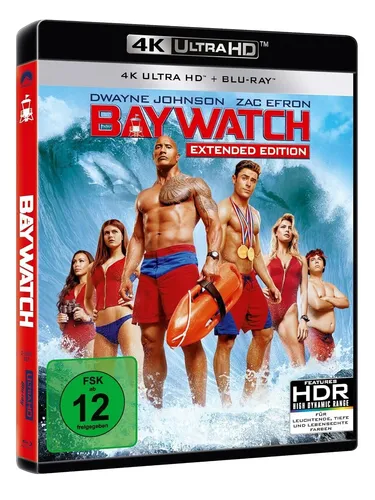 Baywatch - Extended Edition (2017)[4K Ultra HD Blu-ray & Blu-ray/Neu/OVP]