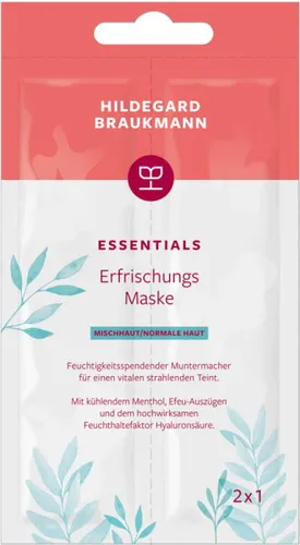 Hildegard Braukmann Essentials Erfrischungs Maske Box 12 Stück Gesichtsmaske 05350