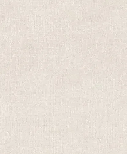 Rasch Tapete 285307 - Einfarbige Tapete aus Papier mit Leinenoptik in Beige - 10,05m x 0,53m (LxB)
