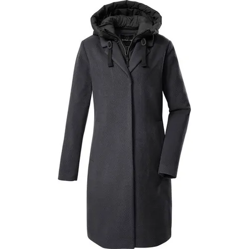 G.I.G.A. DX Damen Mantel GW 20 WMN PRK - Funktionsjacken – Windabweisender Parka in eleganter Fischgrät Optik, mit einzippbarem Gilet und aus recyceltem Material für umweltbewusste Mode.