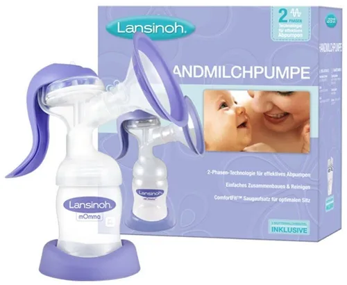 LANSINOH Handmilchpumpe Weithals 1 St