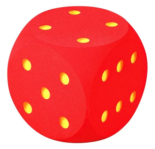 Volley Motorikwürfel Schaumstoffwürfel rot 50 cm - Formbeständige und farbfeste Schaumstoffwürfel in lebhaftem Rot, ideal für kreative Spielideen und motorische Förderung. Perfekt für den Einsatz in Kitas und zu Hause.