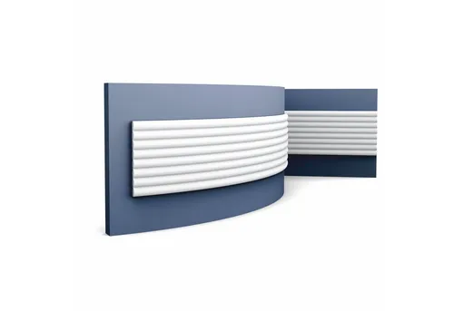 Orac Decor Flexprofil W110F MODERN HILL - Flexibles 3D Wandpaneel - Wand & Decke - Leicht und robust, das flexible 3D Wandpaneel passt sich ideal an verschiedene Formen an und verleiht jedem Raum einen modernen Look.