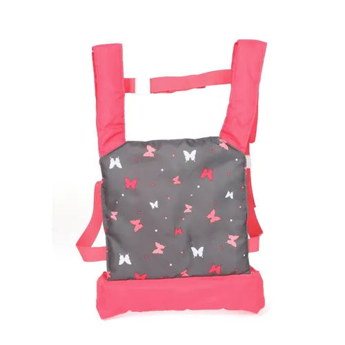 Bayer Chic 2000 Puppen Tragegurt Schmetterling Koralle TOP