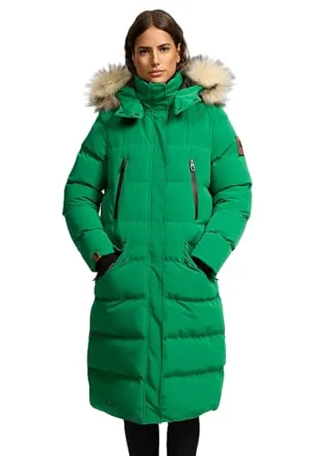 Produktbild Marikoo Schneejacke langer Parka mit abnehmbarer Kapuze