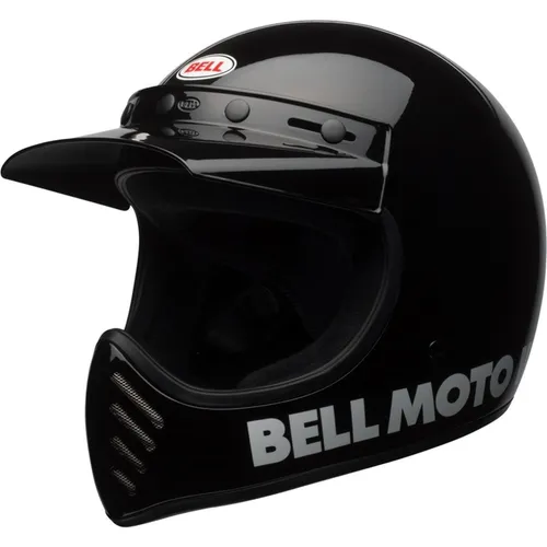 Moto-3 Helm von Bell - Motorradhelm mit sicherem Visier und individuellem Passformsystem. Ideal für Sicherheit und Komfort auf der Straße.