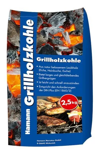 Grillholzkohle Hamann 2,5 kg