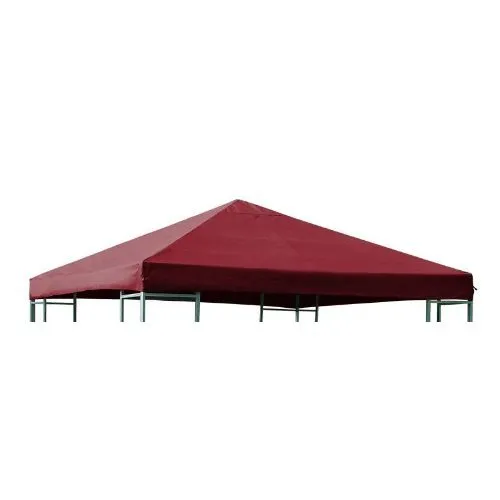 DEGAMO Pavillon-Ersatzdach 3x3m in rot von DEGAMO