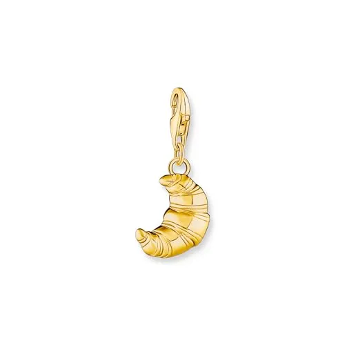 THOMAS SABO Damen Charm-Anhänger Croissant in gold von THOMAS SABO