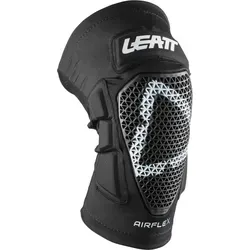 Leatt AirFlex Pro Knieprotektoren M, schwarz - Protektoren mit superflachem AirFlex-Gel-Aufprallschutz, ideal für maximale Bewegungsfreiheit und Komfort beim Sport.
