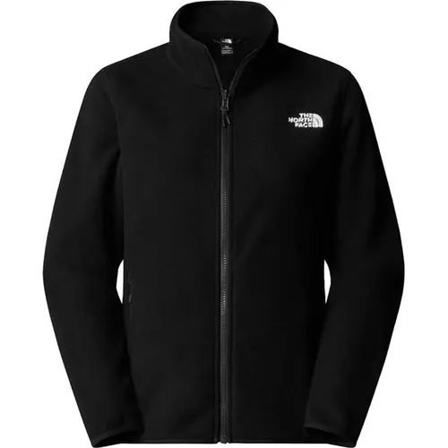 The North Face Women's Glacier Fleece Jacket - Fleecejacke Gr XXL schwarz - Funktionale Fleecejacke in Schwarz, Gr XXL; ideal für Alltag und Trekking; aus 100% recyceltem Polyester für umweltbewusste Abenteuer.