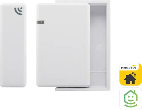 AS 21012 Funk-Fensterkontakt - Smarte Positionsüberwachung - Überwachen Sie Fenster und Türen mit dem AS 21012 Funk-Fensterkontakt. Einfache Montage, batteriebetrieben und kompatibel mit Smart Home Systemen für mehr Sicherheit und Komfort.