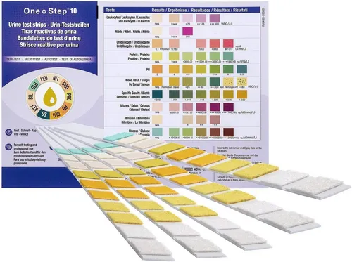 One+Step Harnsäure-Teststreifen Gesundheitstest