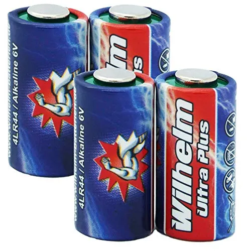 4LR44 Foto Batterie 6V PX28A 4SR44 V4030PX Wilhelm 4 x