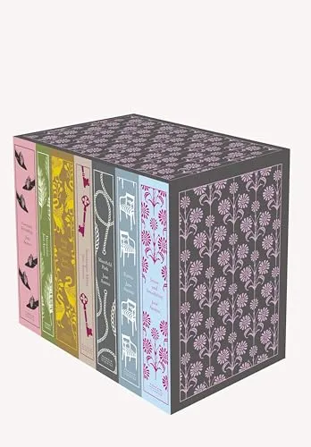 Jane Austen: The Complete Works - Boxed Set - Anthologien - Fiktion, umfassende Sammlung aller Werke von Jane Austen in edler Clothbound-Ausgabe für Liebhaber klassischer Literatur.