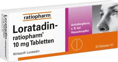 LORATADIN-ratiopharm 10 mg Tabletten