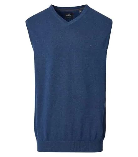 CASAMODA Herren Pullunder Unifarben 004460 von CASAMODA
