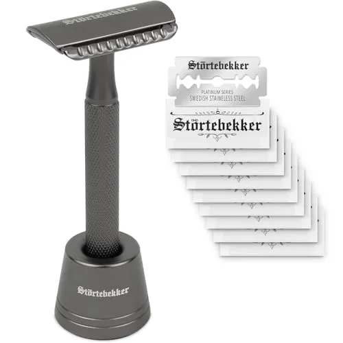 Störtebekker® Premium Rasierständer 'Oslo' mit Rasierhobel
