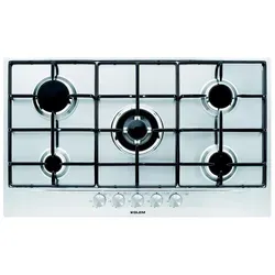 Glem Gas GT955IX Kochfeld Edelstahl Integriert 90 cm 5 Brenner - Silber