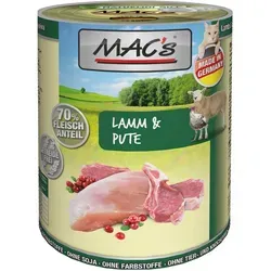 Mac's Katzen-Nassfutter Lamm und Pute 400 g