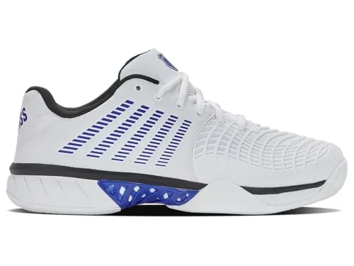 K-swiss EXPRESS LIGHT 3 Herren Sneakers Weiß - Sportliche Herren-Sneakers für Freizeit und Outdoor, atmungsaktiv und komfortabel. Ideal für Basketball und Laufen, mit strapazierfähiger Gummisohle und stylischem Design.