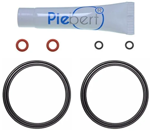 Pflegeset 200930 für Melitta Brühgruppen 7-teilig O-Ringe Silikonfett, Anleitung (QR-Code)