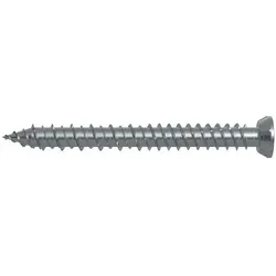 fischer Fensterrahmenschraube FFS 7,5x122, 100 Stück - Fensterrahmenschrauben für einfache Schraubmontage ohne Dübel, ideal für die wirtschaftliche Befestigung von Kunststofffenstern im Ziegelmauerwerk.