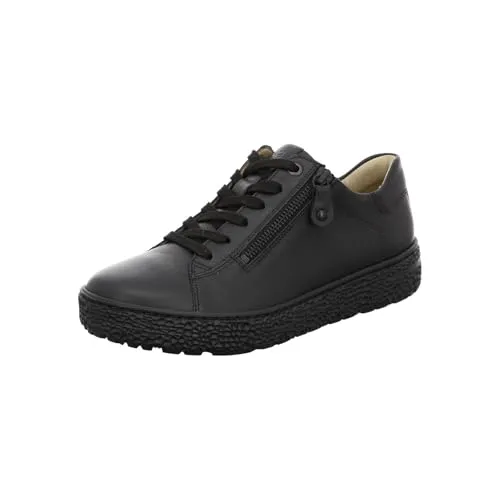 Hartjes Adult Phil Schuh schwarz Gr. 42 1/3 - Damen-Sneaker aus hochwertigem Echtleder, bequem und stilvoll für den Alltag.