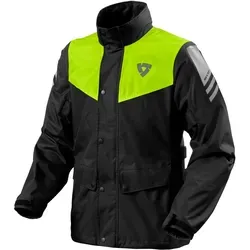 Revit Nitric 4 H2O Motorrad Regenjacke - 100% wasserdicht - Funktionsjacken mit hochwertiger Hydratex®Lite Membran, elastischen Armabschlüssen und praktischen Taschen für optimalen Schutz bei Regen.