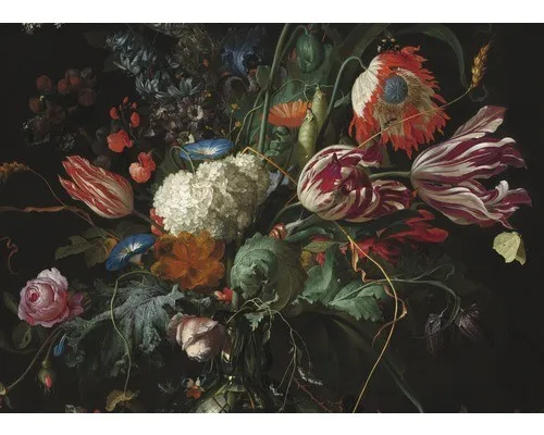 Leinwandbild Vase of Flowers 70x100 cm, mehrfarbig,Art for the home