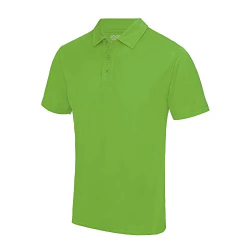 Just Cool Herren Polo-Shirt Sports XL,Limette