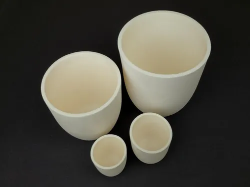 Keramik Schmelztiegel aus Al2O3, Größe: 1000 cm³