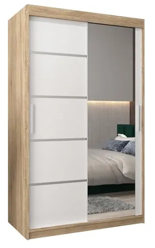 MEBLE KRYSPOL Kleiderschrank mit Spiegel Verona 2