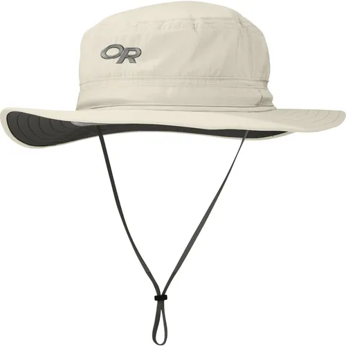 Outdoor Research Helios Sun Hat sand (0910) M - Hüte & Caps mit UPF 50+ Schutz, ideal für Outdoor-Aktivitäten wie Wandern und Wassersport. Leicht, atmungsaktiv und schnell trocknend für optimalen Komfort bei jedem Wetter.