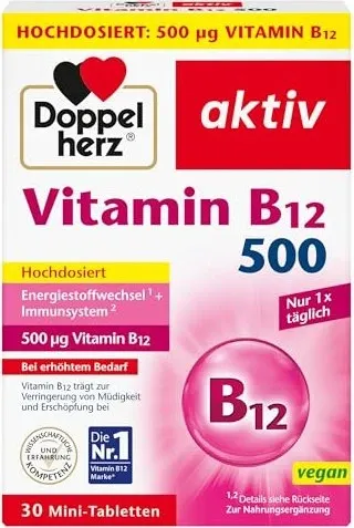 Doppelherz Vitamin B12 500 30 ST