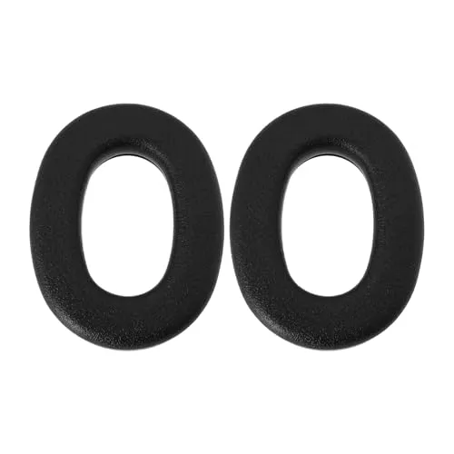 OTOTEC 1 Paar Ohrhörer-Hygiene-Set Kopfhörer-Schwamm-Ohrenschützer PVC-Schwamm-Ohrenschützer Kompatibel mit 3M Peltor Optime III 103 X 80 X 17 Mm Schwarz