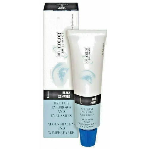 Augenbrauen- und Wimpernfarbe schwarz von Sibel