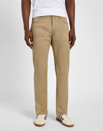Lee Herren Straight Fit MVP Jeans - Oscar Khaki, 31W/34L - Herren-Jeanshosen mit Regular Fit, aus bequemer Baumwollmischung für optimalen Tragekomfort und pflegeleicht, ideal für den Alltag.