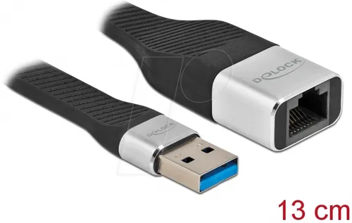 DELOCK 86937 - Netzwerkkarte, USB, Gigabit Ethernet, 1x RJ45