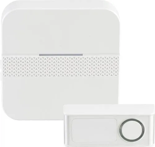 Baseline 70704 Funkgong Komplett-Set mit Blitzlicht