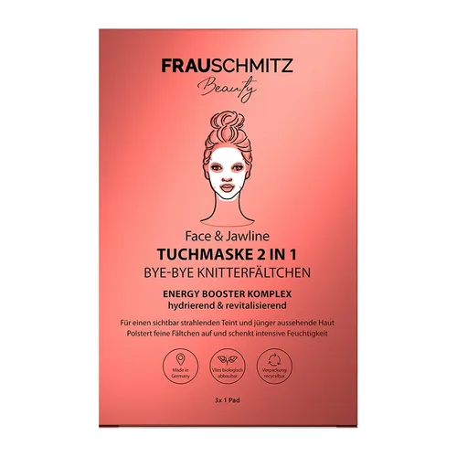 Produktbild FrauSchmitz Beauty Gesichtstuchmaske Face & Jawline, 3 Stück