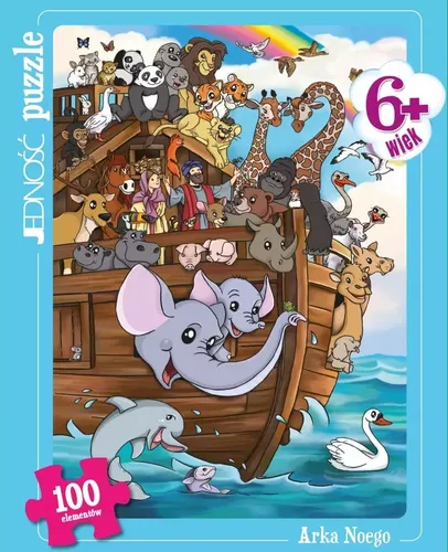 Puzzle 100 elementów. Arka Noego - Jedność