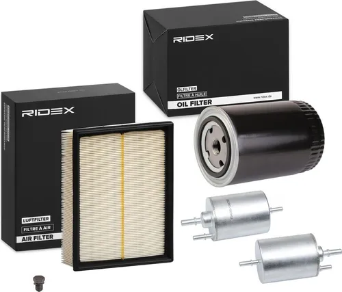 RIDEX Filterset Inspektionspaket Filtersatz für AUDI A4 Avant (8ED, B7) A4 Avant (8E5, B6) A4 Limousine (8E2, B6) A4 Cabrio (8H7, B6, 8HE, B7)