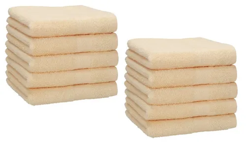 Betz Seiftuch Set 10 Stück - Premium Qualität 30x30 cm - Saunahandtücher: 10-tlg. Set aus 100% Baumwolle, flauschig und saugstark, waschbar bis 60°C, ideal für ein Wohlfühl-Ambiente.