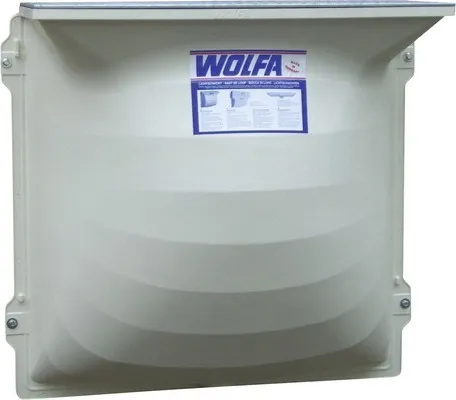 Wolfa Lichtschacht Verstärkt 126 x 101 x 60 cm ohne Gitterrost