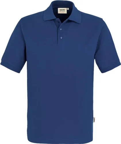 HAKRO Poloshirt Mikralinar® 816, ultramarinblau, Größe L - Arbeits- & Schutzkleidung: Strapazierfähiges Poloshirt mit bruchsicheren Knöpfen, ideal für gewerbliche Nutzung und hohen Tragekomfort.