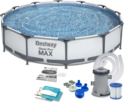 Rahmengartenpool 366 x 76 cm 9 in 1 Bestway 56416