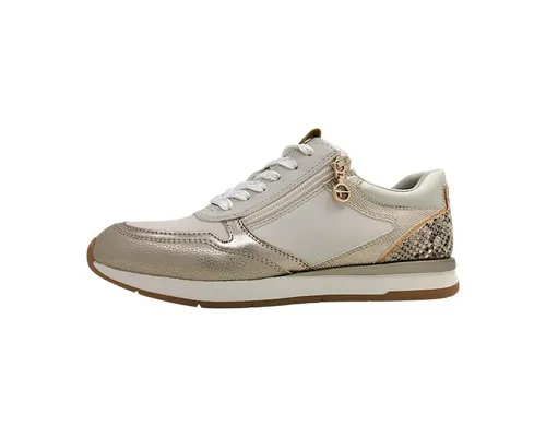 Tamaris Sneaker ohne Absatz 1-23613-46 mit Schnürsenkel in weiß von Tamaris